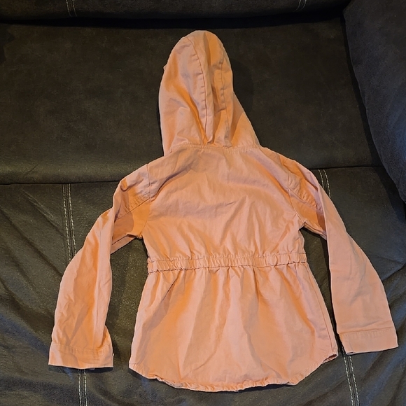 Kids Pink Hooded Jacket - Picture 3 of 3